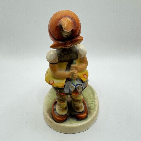 Vintage Hummel Goose Girl 473/0 Goebel Girl with Two Geese Figurine, W. Germany - Picture 3 of 7